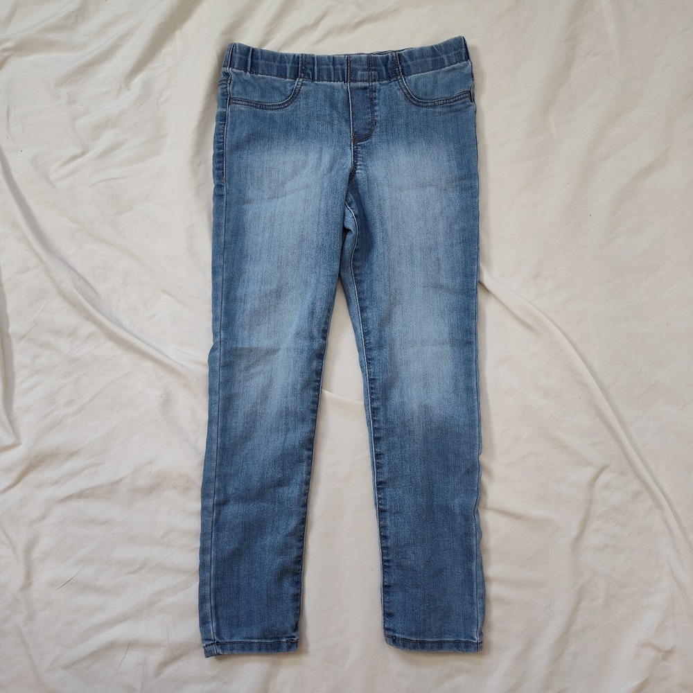 OshKosh B'Gosh Girls Size 8 Jegging Elastic Waist Blue Jeans